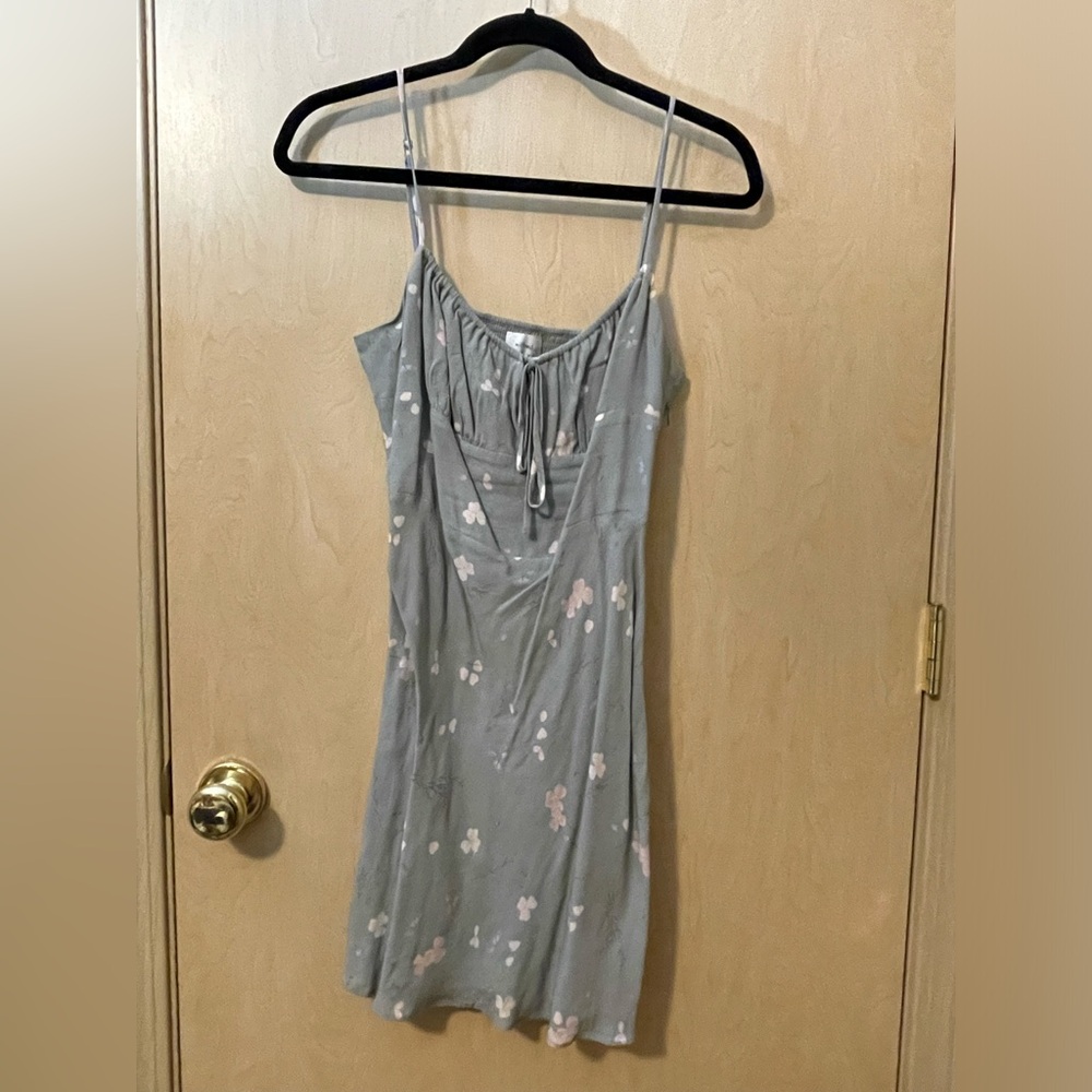 Green Floral Dress